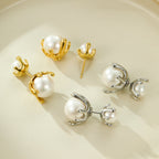 Pearl Dual-Wear Stud Earrings