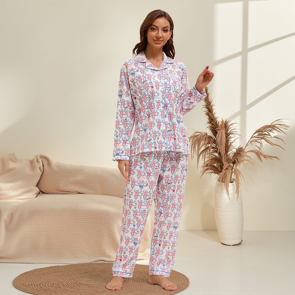 Casual Polo Pajamas Lingerie