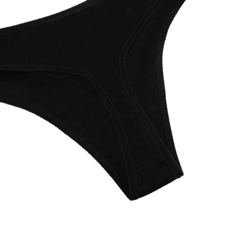 Women's Cotton T-Back Thong Briefs