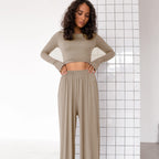 Women's Long-Sleeve Pajama Set