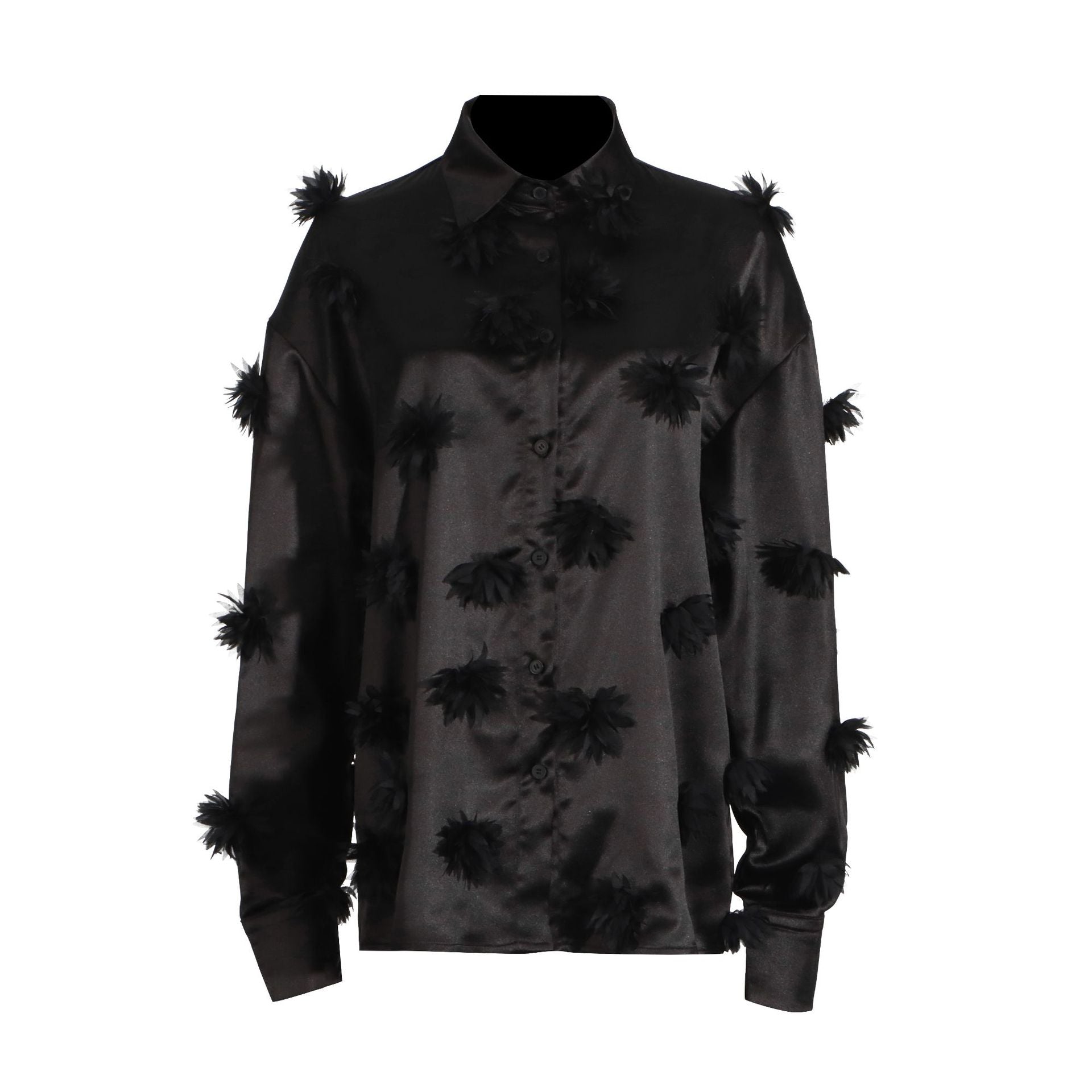 Fall 2026 Holiday Shirt Design Three Dimensional Floral