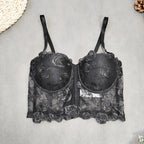 's Tube Top Underwear Bare Back Waist Short Tube Top See Through