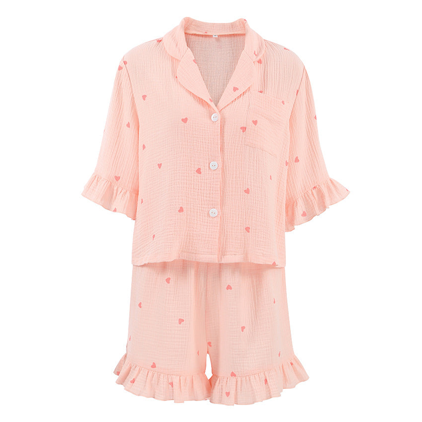 Crepe Pajamas Lingerie