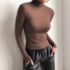 Women's Maillard High-Neck Short Top