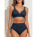 Split Sunken Bikini Swimwear