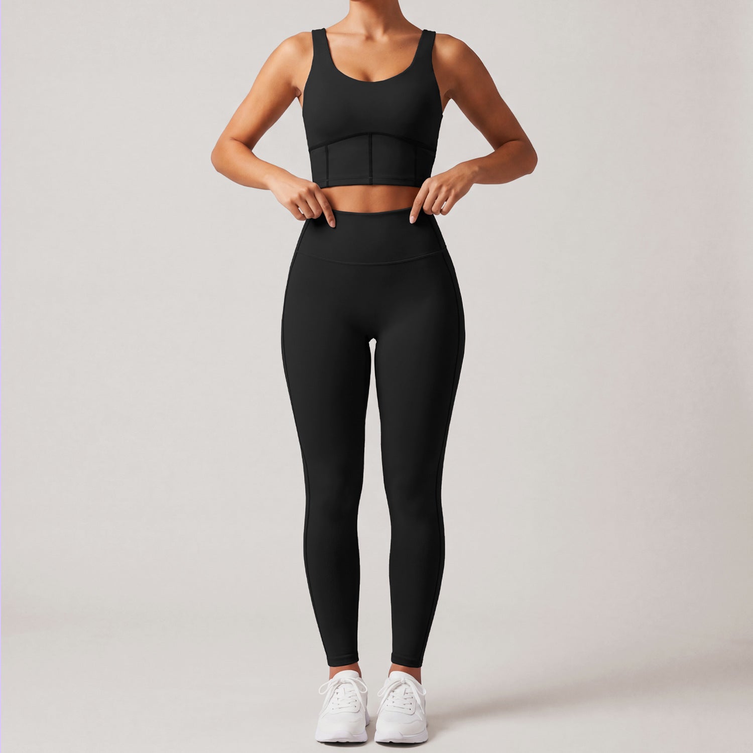 Black Vest Trousers