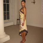 Women's Backless Summer Dress