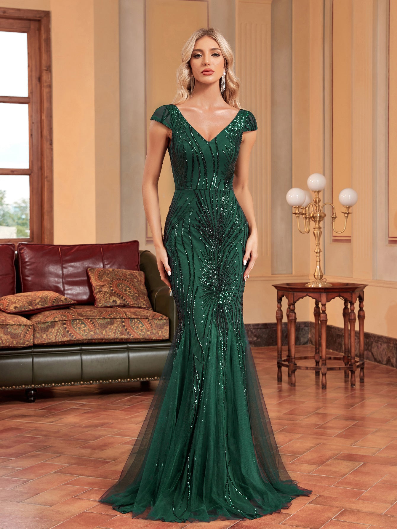 blackish green