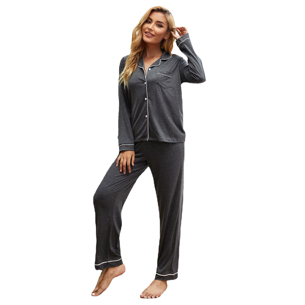 Long Sleeved Pajamas Lingerie