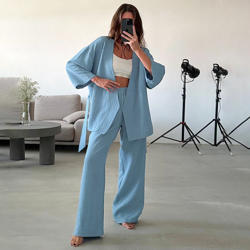 Autumn Pure Pajamas Lingerie