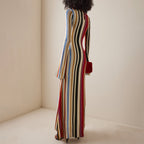 Women's Maxi Striped Dress