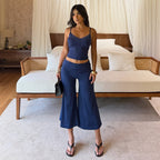 Casual Solid Pajamas Lingerie