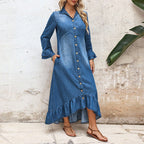 Women's Plus Size Denim Dress