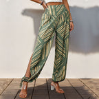 Split Bohemian Skinny Pants