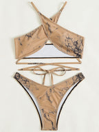 Printed Bikini Swimwear