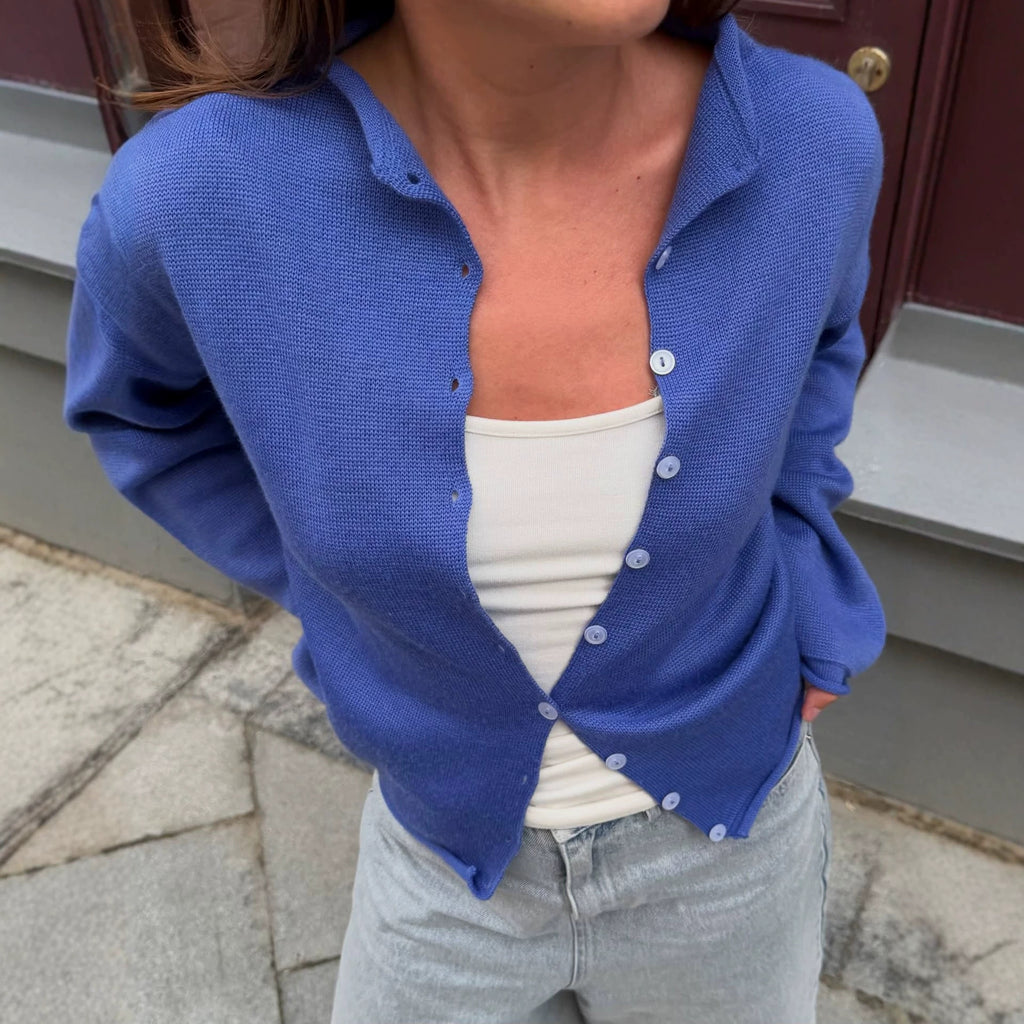 Women's Loose Long-Sleeve Knit Cardigan