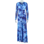 Blue variegated