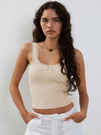 Bm Camisole Y2g Lace Top Bottoming Sweater