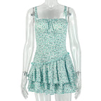 Green and floral pattern