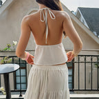 Women's Halter Tied Top