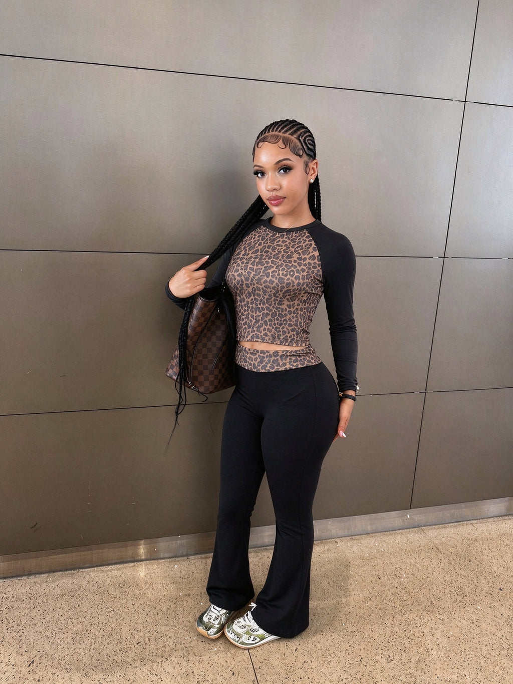 Black Leopard Print