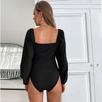 Slim Fit High Waist Tapered Jumpsuit