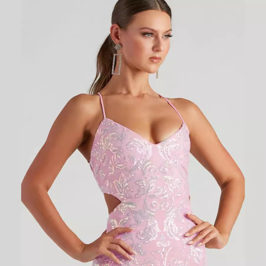 Women's Sequined Party Dress