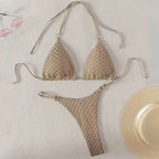 Lace Split Bikini Swimwear