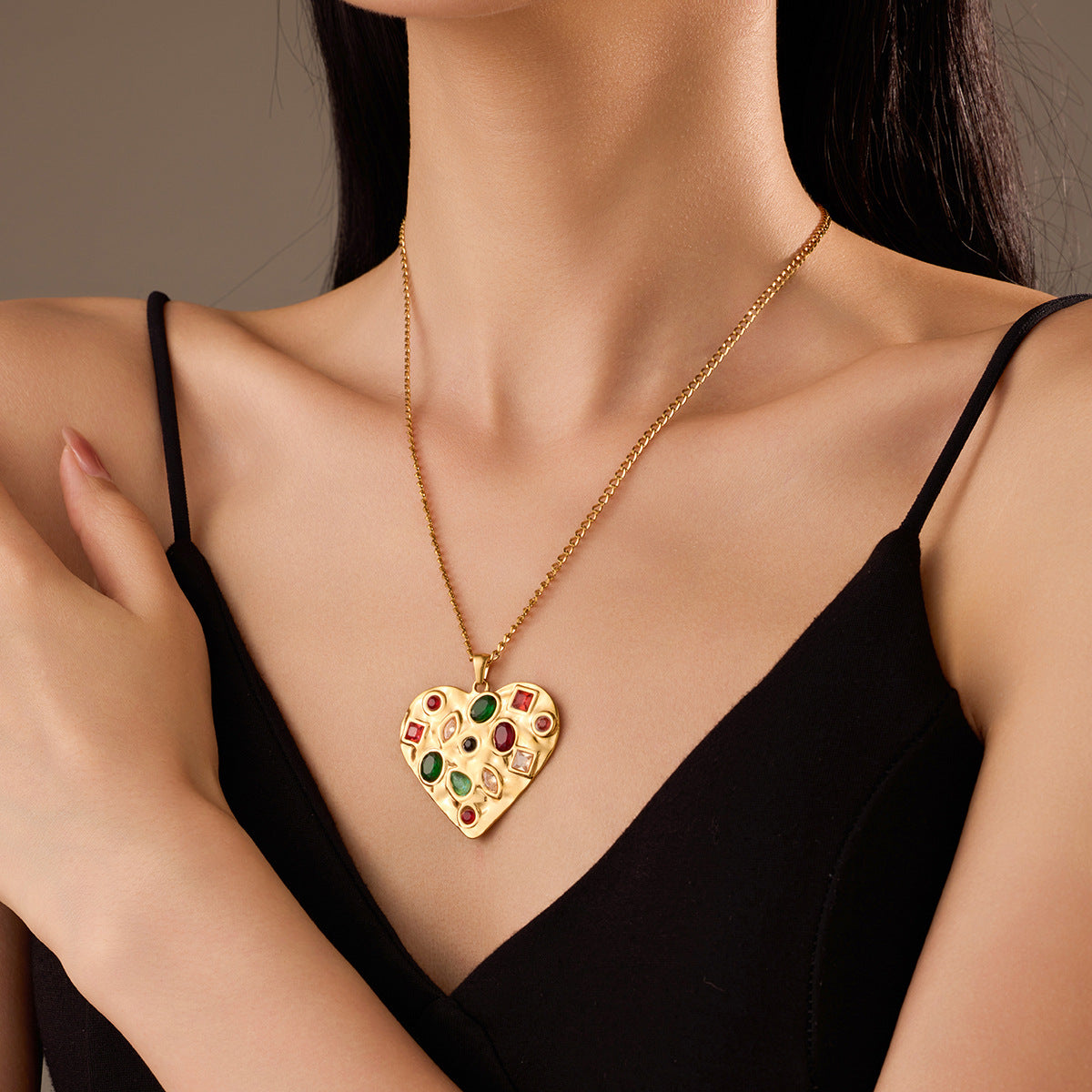 Women's Love Cross Star Necklace