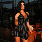 Women's Halter Polka Dot Dress