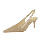 Women's Pointed-Toe Stiletto Ankle-Strap Heels