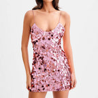 Party Dress Sequin Sling Hip