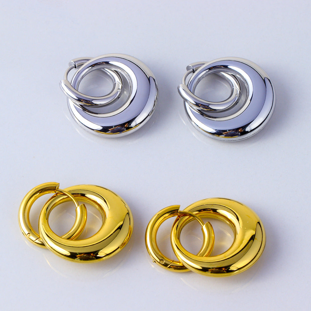18K Gold Earrings