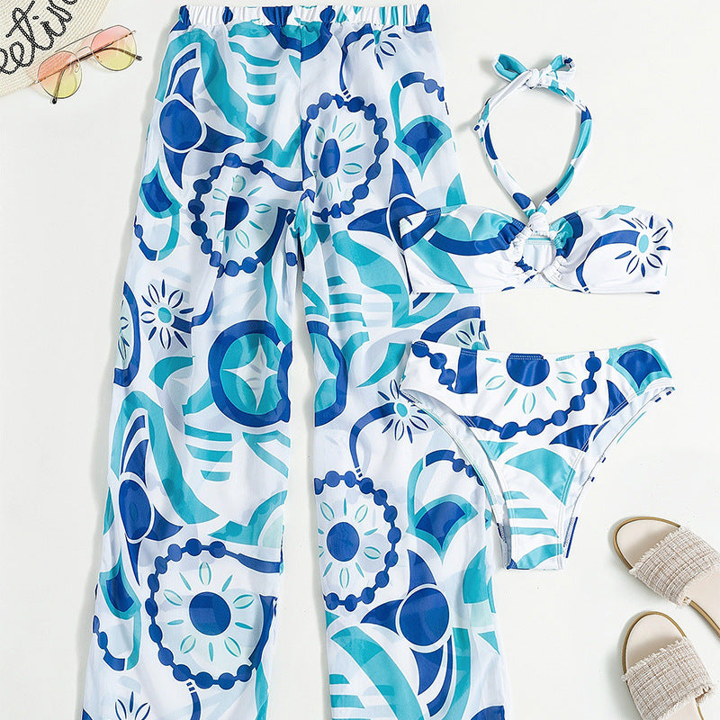 Classic Split One-piece Swimwear