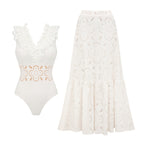 Ruffled Suit