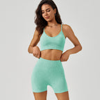 Frosted Exercise Bra Set Lingerie