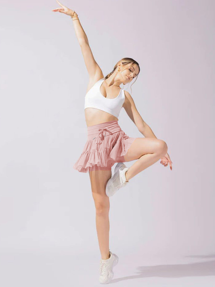 Safety Pants Anti Exposure Spring Summer High Waist Skirt
