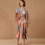 Peacock Positioning Cover Up Swimwear