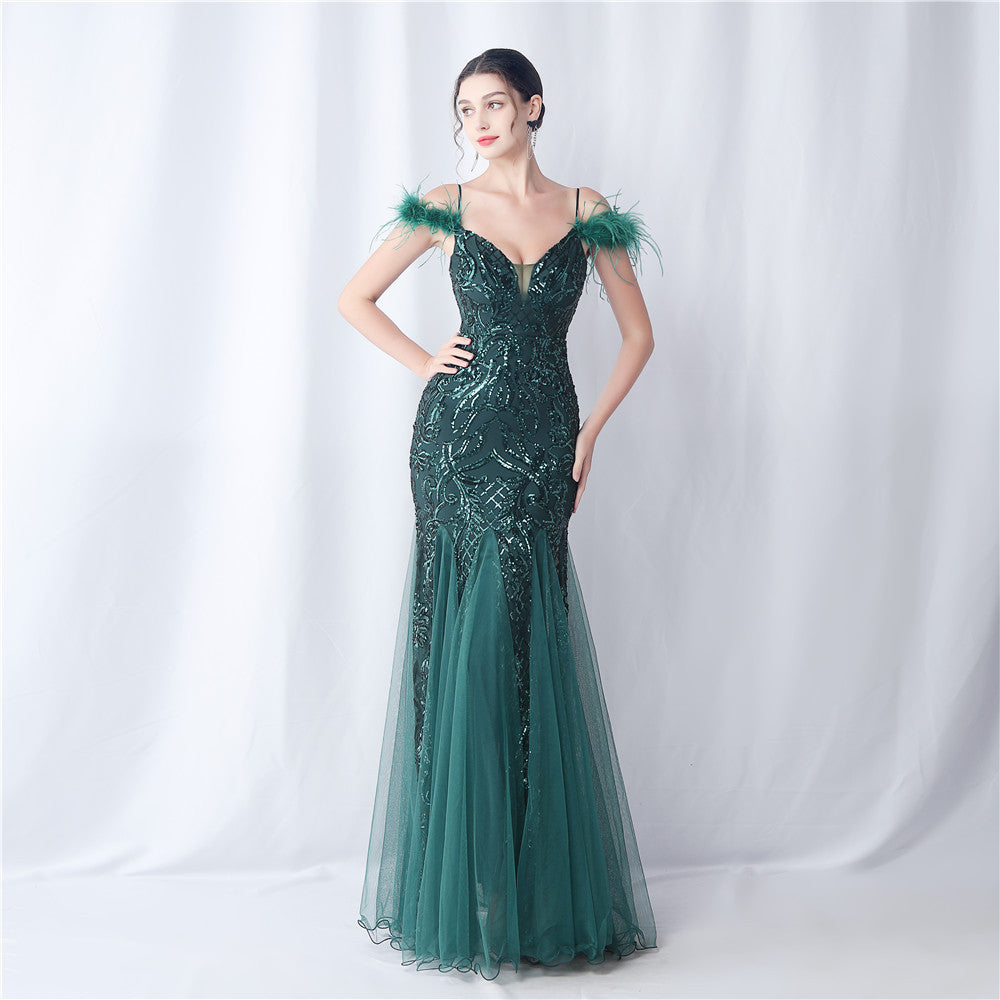 blackish green