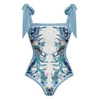 Bird One-Piece Swimsuit