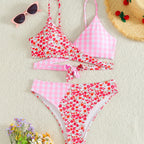 Multicolor One-piece Swimwear