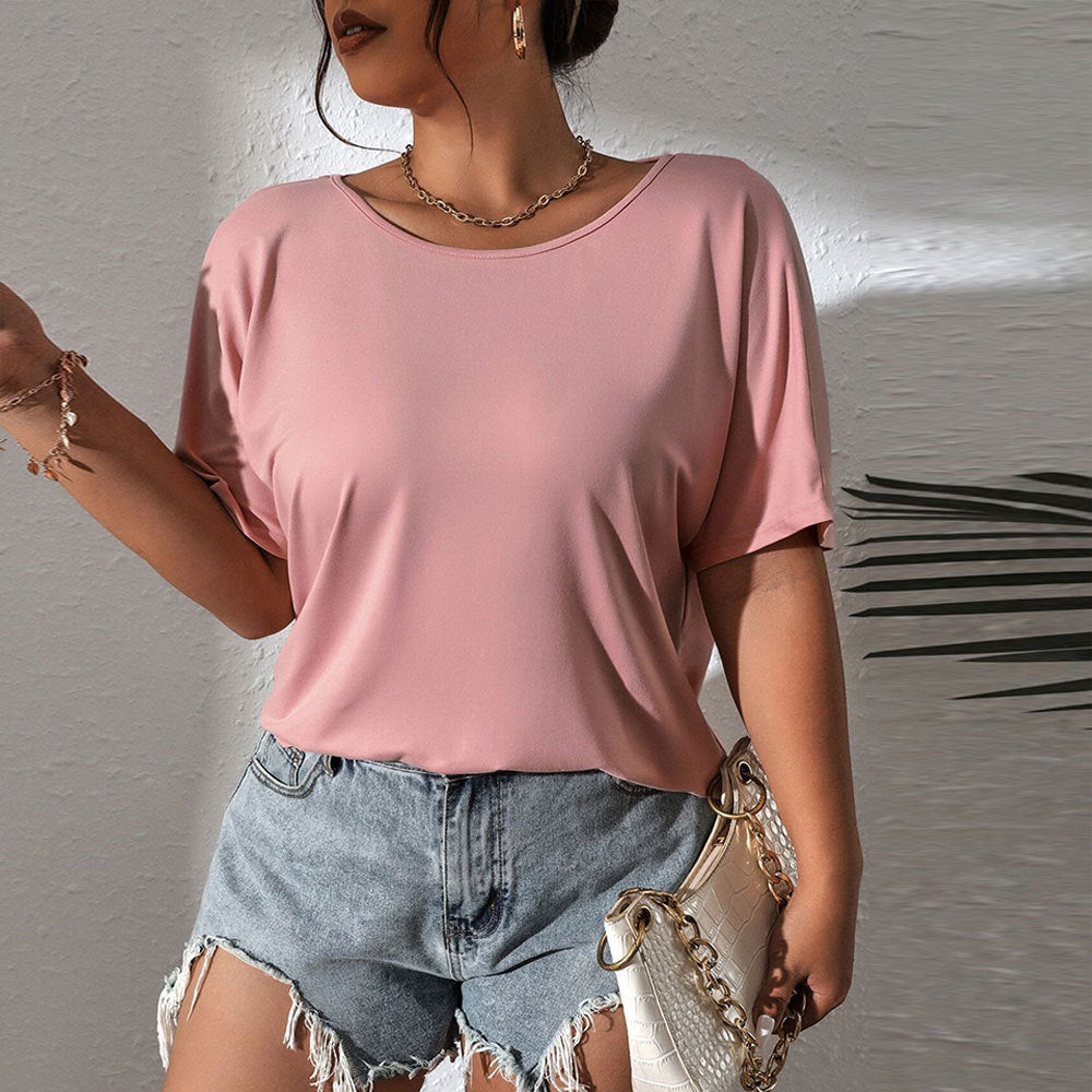 Women's Plus Size Relaxed Knit Top
