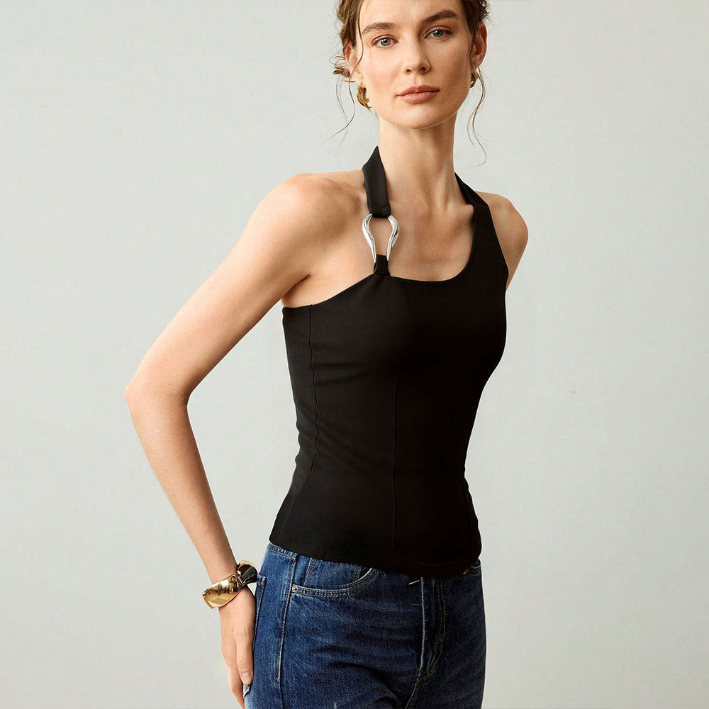 Women's Halter Training Vest Top