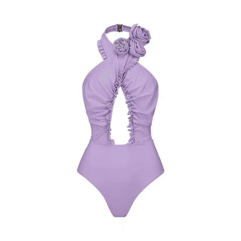 Lonkey French One-piece Swimwear