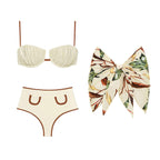Solid Color Cover Up Swimwear