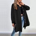 Casual Shirt Loose Long Sleeve Breasted Corduroy Jacket
