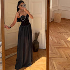 Women's Backless Slip Dress