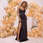 Sleeveless Camisole Gown Dress