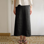 Black overskirt