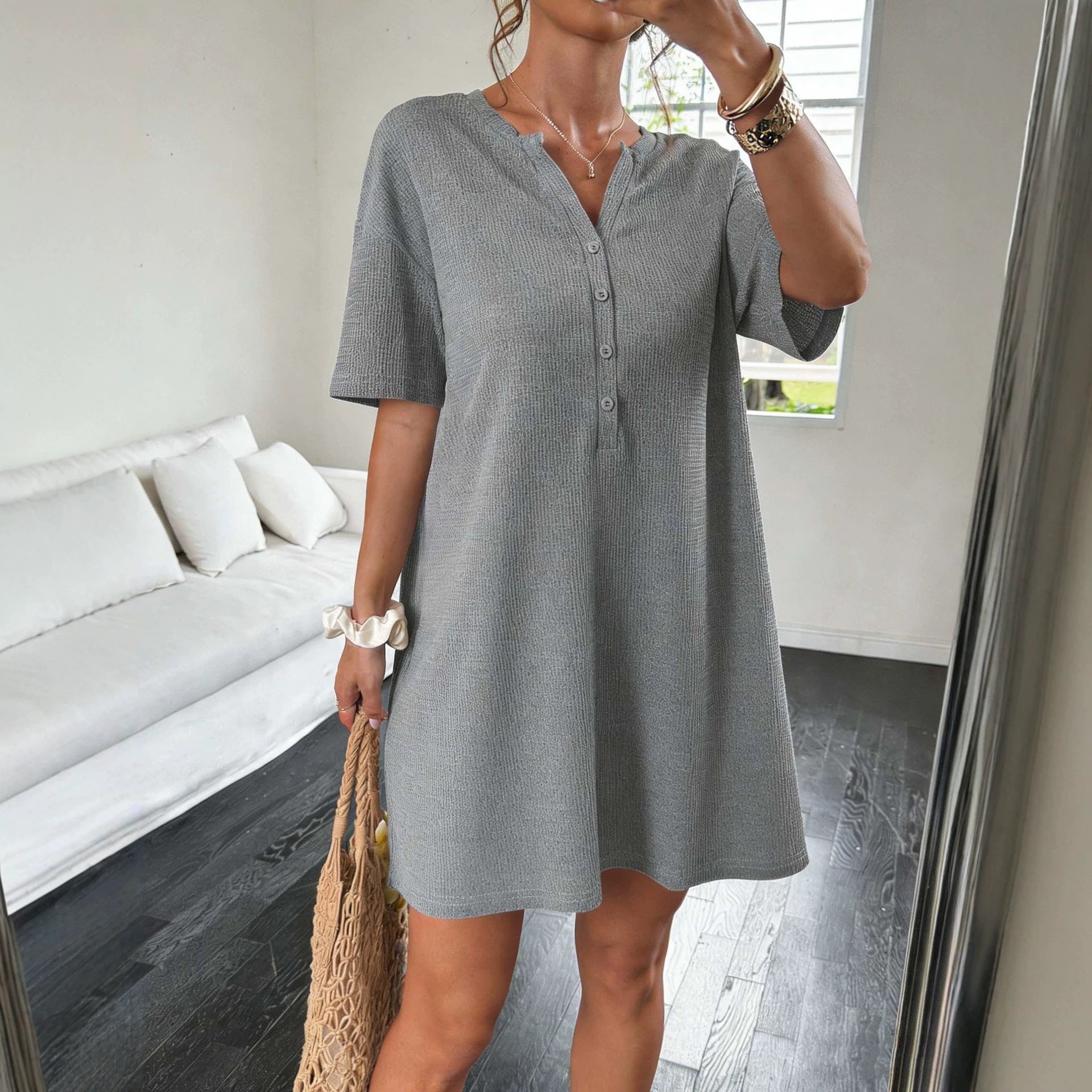 Women's Short Sleeve Dress